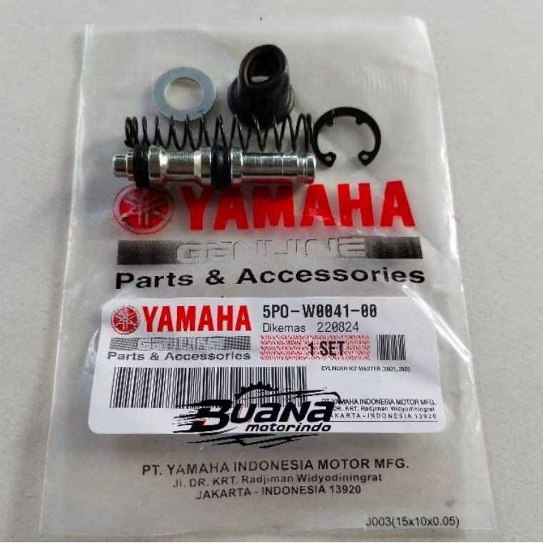 (GRADE B) WHOLESALE 10 ชิ้น ซีลหลักเบรคหน้า Mio Sporty Soul Smile Mio J Mio Z M3 GT 115 125 Yamaha 5