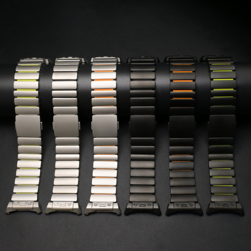 สายสแตนเลสหรูหราสําหรับ Samsung Galaxy Watch Ultra 2025 สายรัดข้อมือยางสําหรับนาฬิกา Galaxy Ultra 2024 47 มม.อุปกรณ์เสริม ราคา ถูกที่สุด ดีลบีเคเค แกลเลอรีภาพที่ 6