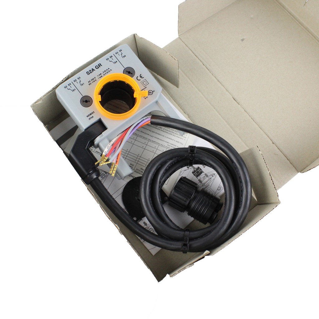 Ziyao 2026 Belimo S2A GR/S2A/500GR สวิตช์เสริมสําหรับ Damper & Rotary Actuators การออกแบบกราฟิกโครงก