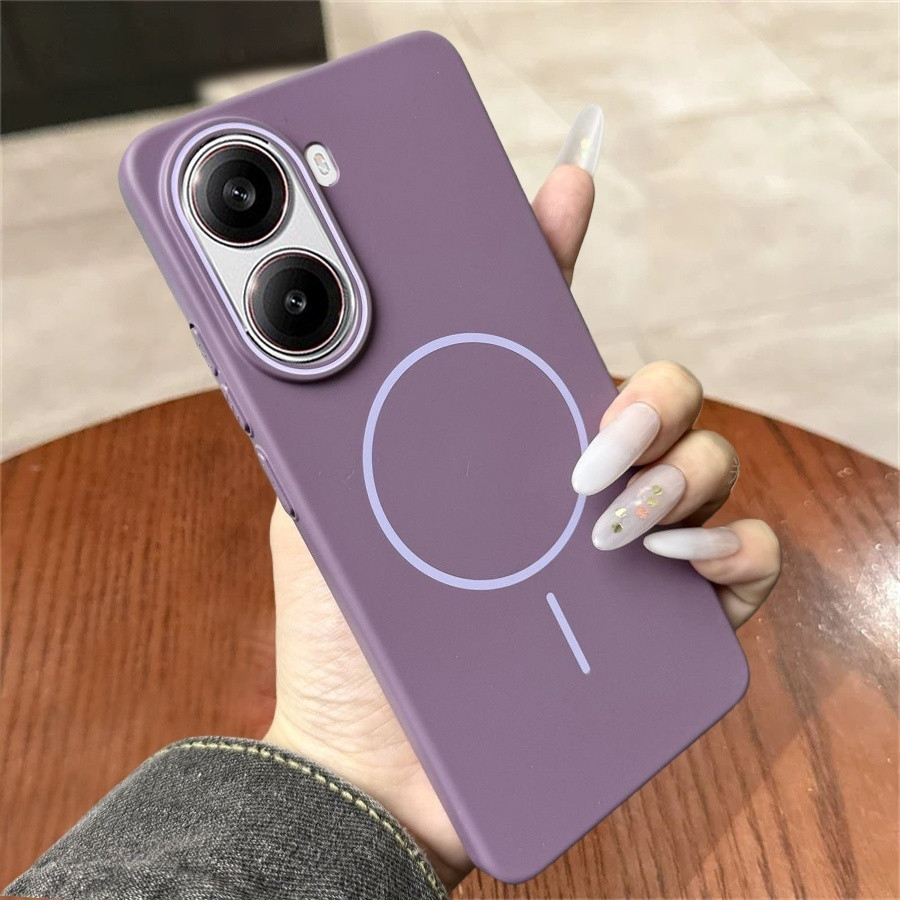 เคสผิวด้าน ชาร์ได้ Magnetic เคส สำหรับ Vivo V70 V60 Lite V50 Lite V40 Pro Lite V30 V30E V29 Pro คุณภาพสูงของเหลวแม่เหล็กเคสโทรศัพท์