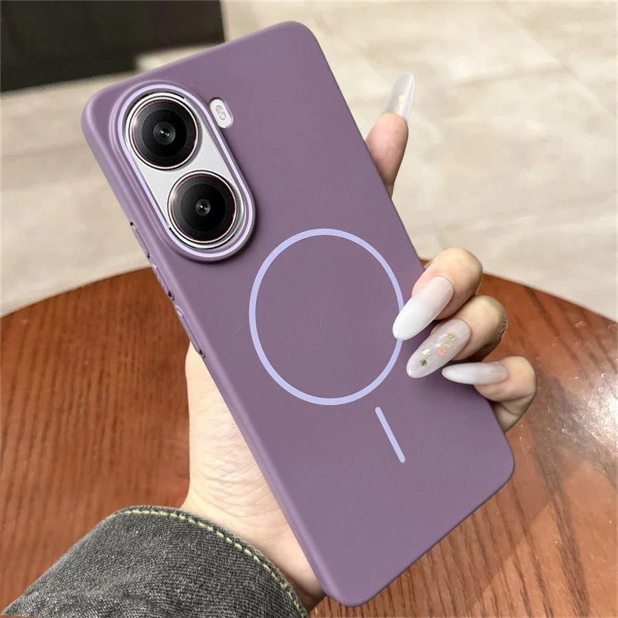 เคสผิวด้าน ชาร์ได้ Magnetic เคส สำหรับ Vivo V70 V60 Lite V50 Lite V40 Pro Lite V30 V30E V29 Pro คุณภาพสูงของเหลวแม่เหล็กเคสโทรศัพท์
