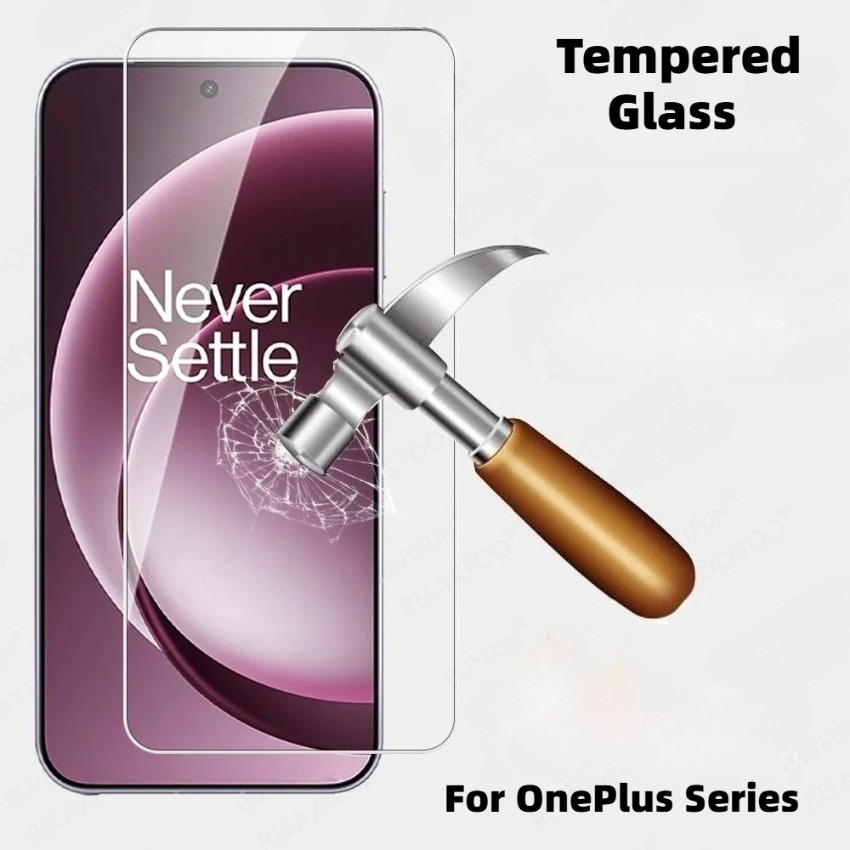 9H 2.5D กระจกนิรภัยโปร่งใสสําหรับ OnePlus 15 13T 13R 10T 8T Nord 3 4 5 ACE 6T 6 5 3 3V 2V 2 Pro ป้อง