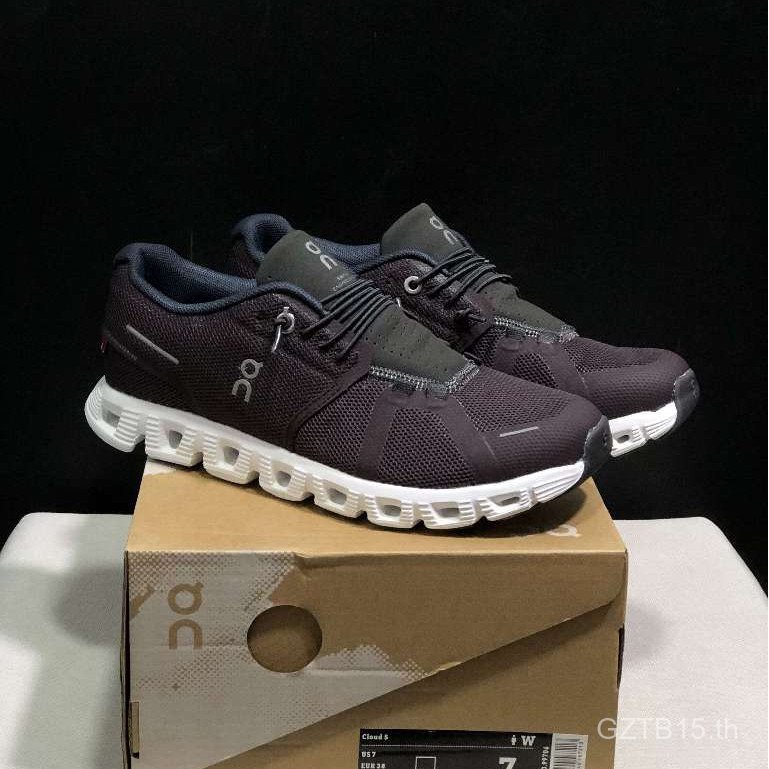 On Cloud 5 รองเท้าวิ่งผู้ชายและผู้หญิงระบายอากาศน้ําหนักเบา Q3E9 GFJW