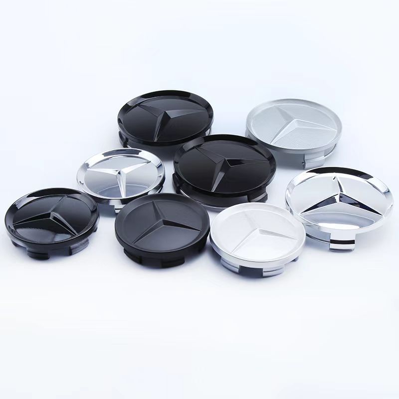 63.5MM/75MM Mercedes-Benz C180/C200/E260/E300/S350/ML350 - สัญลักษณ์ศูนย์ล้อ