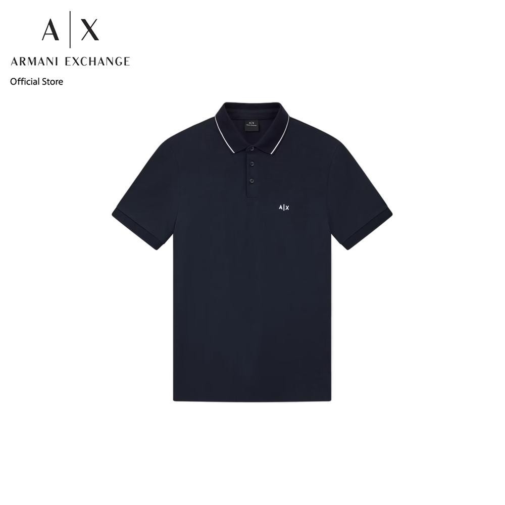 Armani Exchange เสื้อโปโลผู้ชาย รุ่น XM001289-AF10363-UB101 - สีกรมท่า