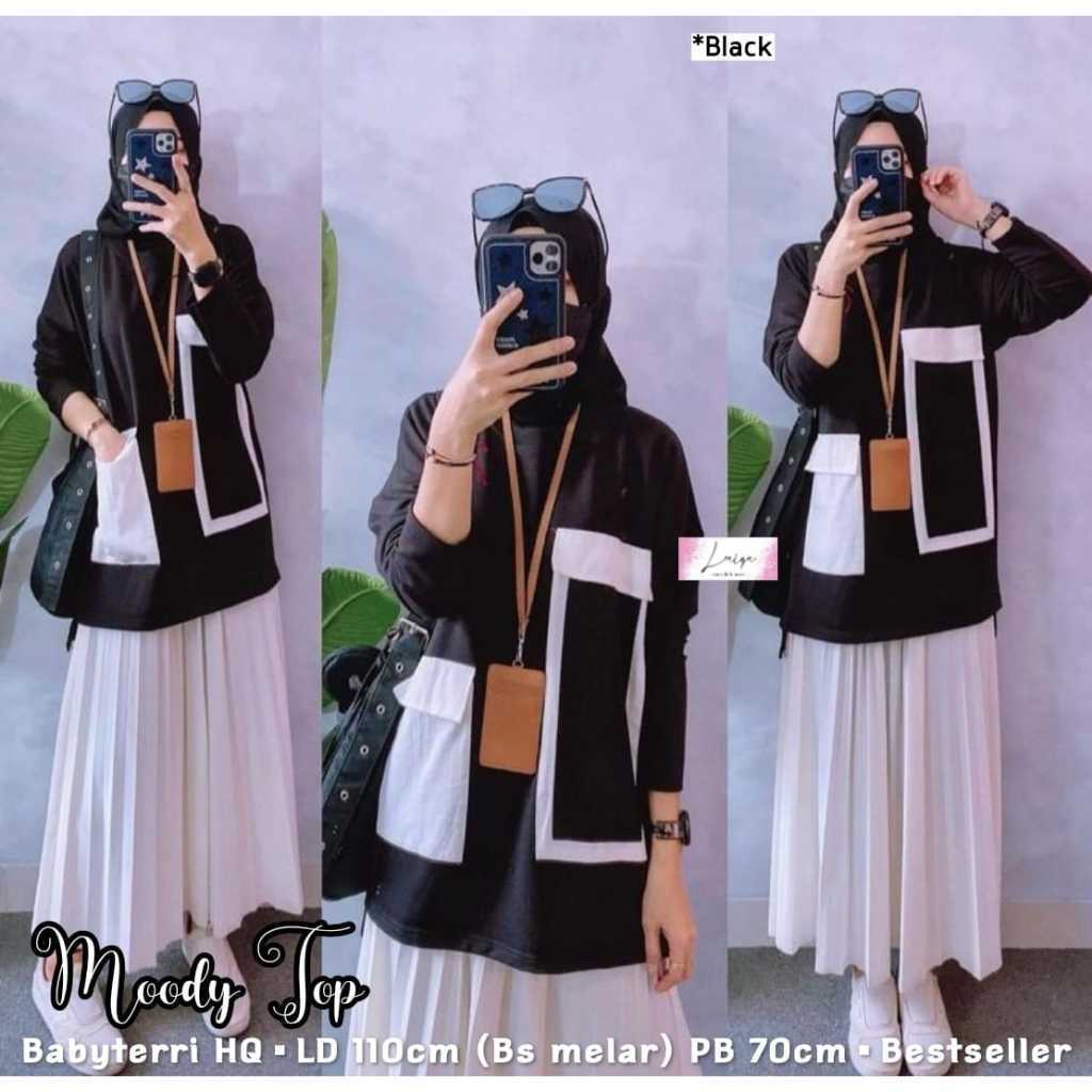 1612 MOODY TOP โดย LAYqA FASHION