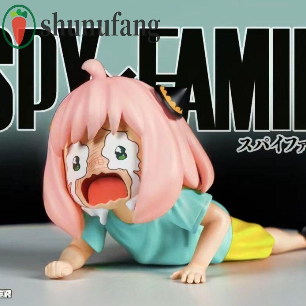 UNUF Spy Family Anya Action Figure, PVC Spy Family Anime Spy X Family Figure, Kawaii Anya Forger ฤดู