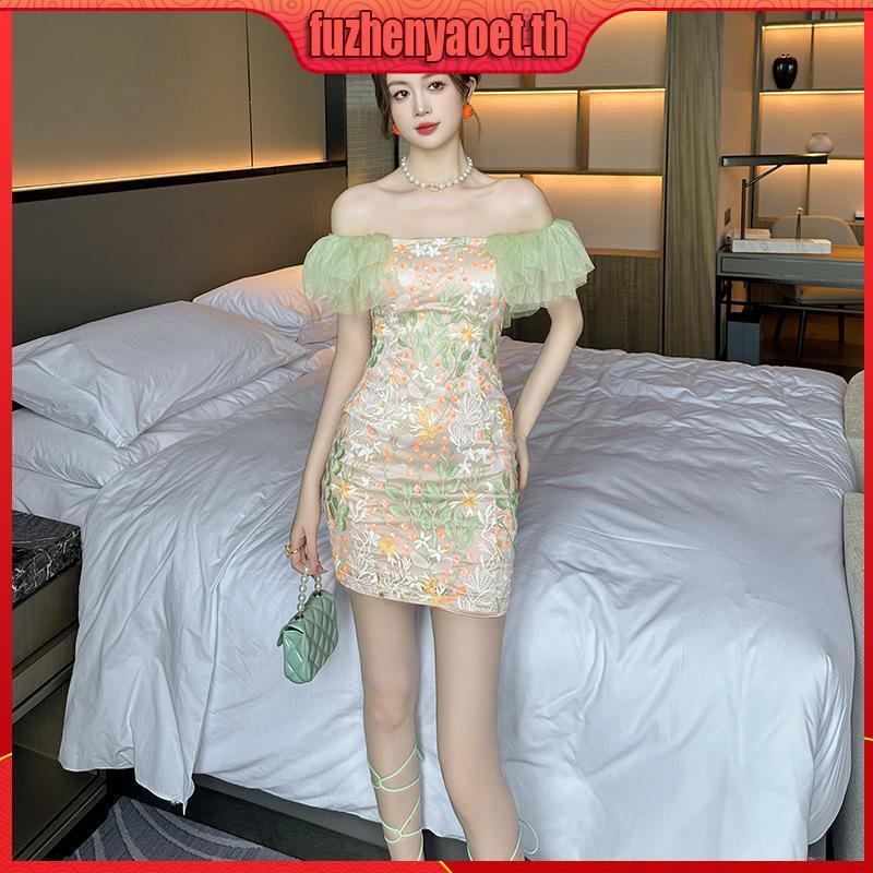 ZYHT งานป้าย เดรสผู้หญิง เดรสออกงาน ชุดทำงาน ชุดไปปาร์ตี้ ชุดเดรสไปงานแต่ง ชุดออกงาน เรียบหรูดูแพง ค