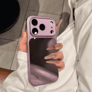 Luxury Seconds Change 17 Large Window Phone Case for Iphone 13 15 14 16 17 Pro Max Makeup Mirror Shockproof Back Cover Camera Protection