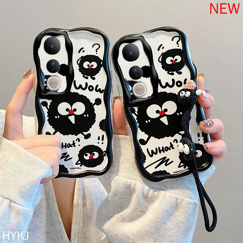 เคส vivo V70FE ป้องกันการล่มสลายอะนิเมะการ์ตูน TPU ซิลิโคนอ่อนนุ่ม 3D เคสโทรศัพท์น่ารัก TYDK