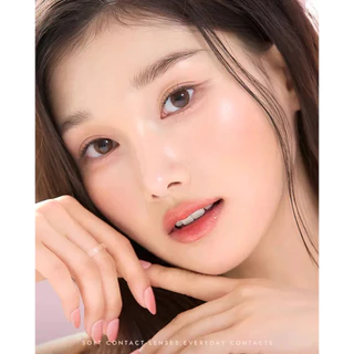 O-LENSE SHINE TOUCH MILKY Choco 1Day 20P คอนแทคเลนส์
