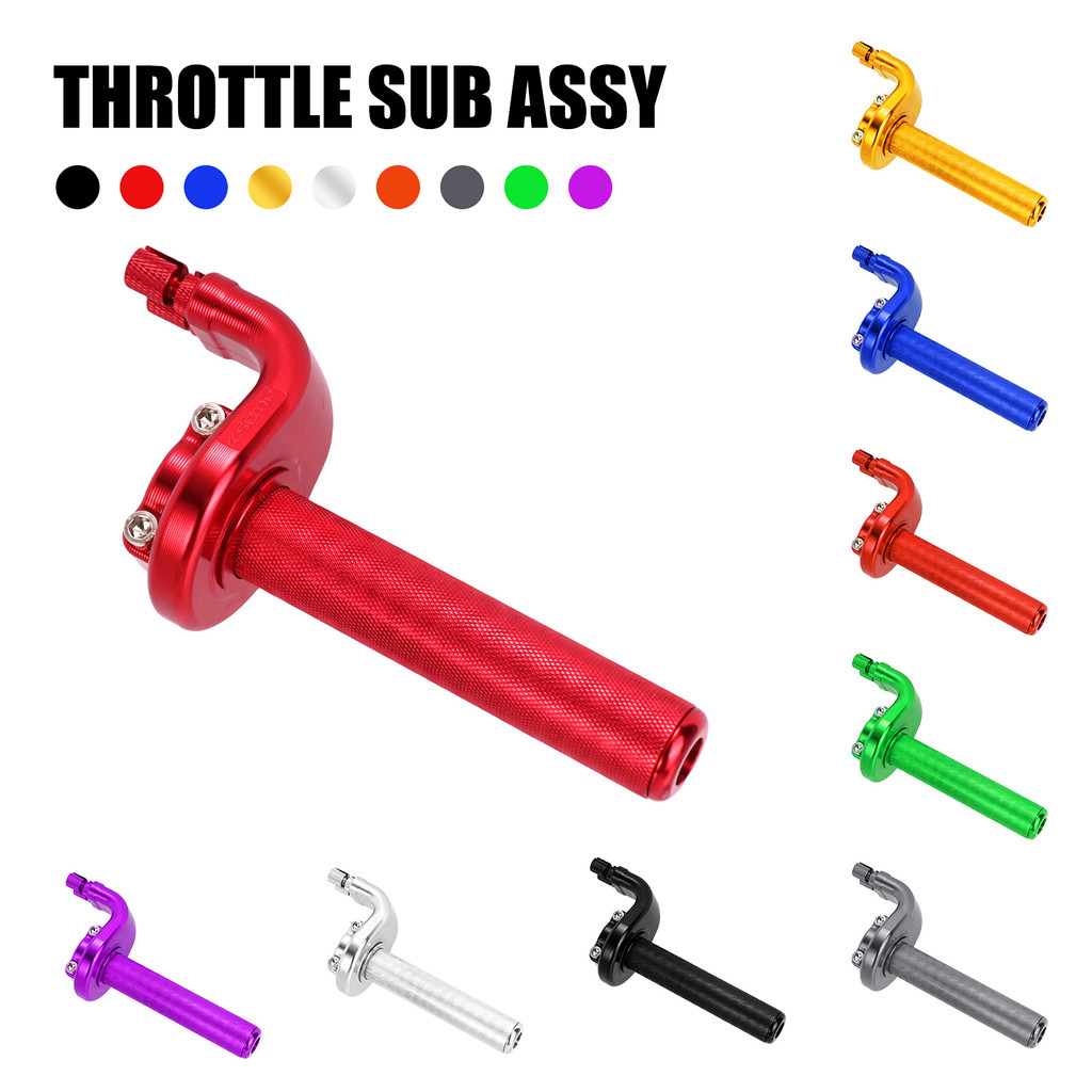 7/8" 22mm CNC Aluminum Quick Twist Throttle Grip Assembly for Honda CRF250R CRF450R XR200R XR250R XL