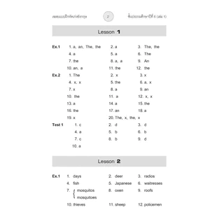 เก่ง ภาษาอังกฤษ ป.6 เล่ม 1 (หลักสูตรใหม่) ปรับปรุงเพิ่มข้อสอบเข้า ม.1 และ O-Net โดย พ.ศ.พัฒนา