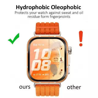 ตัวป้องกันหน้าจอสําหรับ Huawei Watch Fit 5 5 Pro 3D ตัวป้องกันหน้าจอโค้ง Ultra-HD Full Coverage ฟิล์มป้องกันอุปกรณ์เสริม