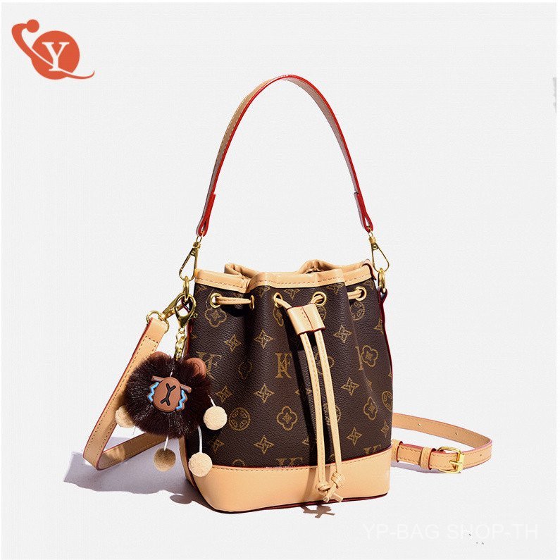 Ladies Bucket Bag All-Match กระเป๋าสะพายความจุขนาดใหญ่สามารถข้ามร่างกาย