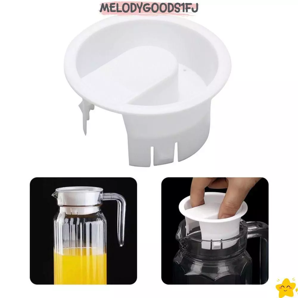 MELODYGOODS1FJ ฝาปิด,พลาสติก 7.6 ซม.ขวดปลั๊ก, Non Splash อุปกรณ์เสริมแก้วน้ํา Carafe รั่วหลักฐานหมวกสําหรับเหยือก Bistro