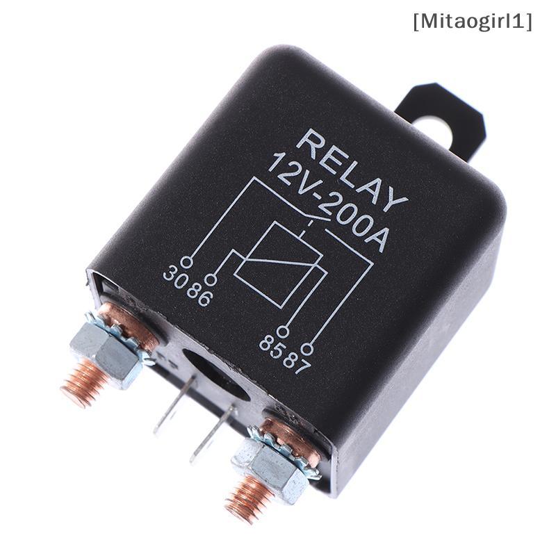 [MG1] 12V 200 Amp Heavy Duty Split Charge/Winch Relay สําหรับรถยนต์ Van Boat 4 Pin
 [Vn]