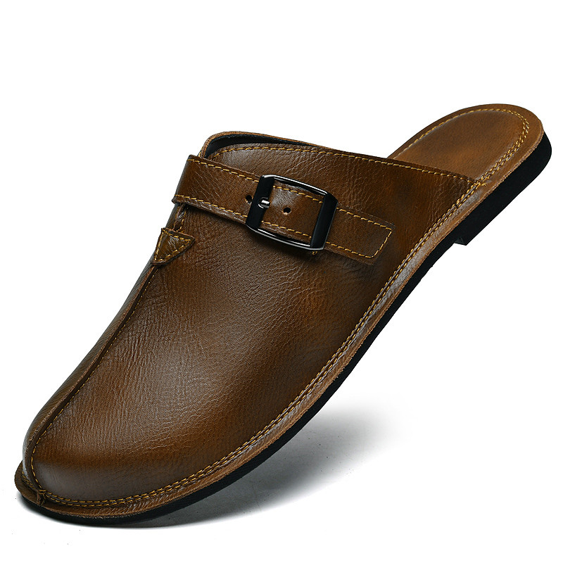 แตะผู้ชาย รองเท้าสวม ชาย slip on แตะผู้ชายใหญ่ แตะชาย เบา รองเท้าแตะ 45 46 47 sandals men