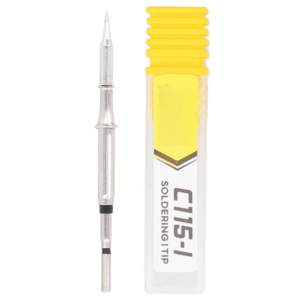 C115 หัวแร้งเปลี่ยนปลาย, หัวบัดกรี C115 หัวบัดกรีเชื่อมความร้อนบัดกรีหัวเหล็กสําหรับ JBC 115 สถานีบั