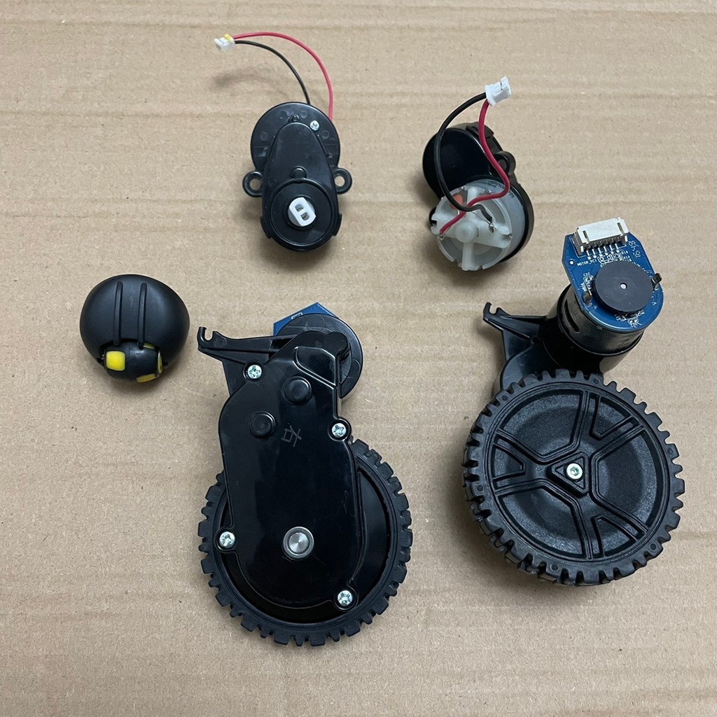 DIbea DIbea หุ่นยนต์กวาดไดร์เวอร์ล้อ Universal ล้อแปรงด้านข้างมอเตอร์มอเตอร์อุปกรณ์เสริม D900 D850