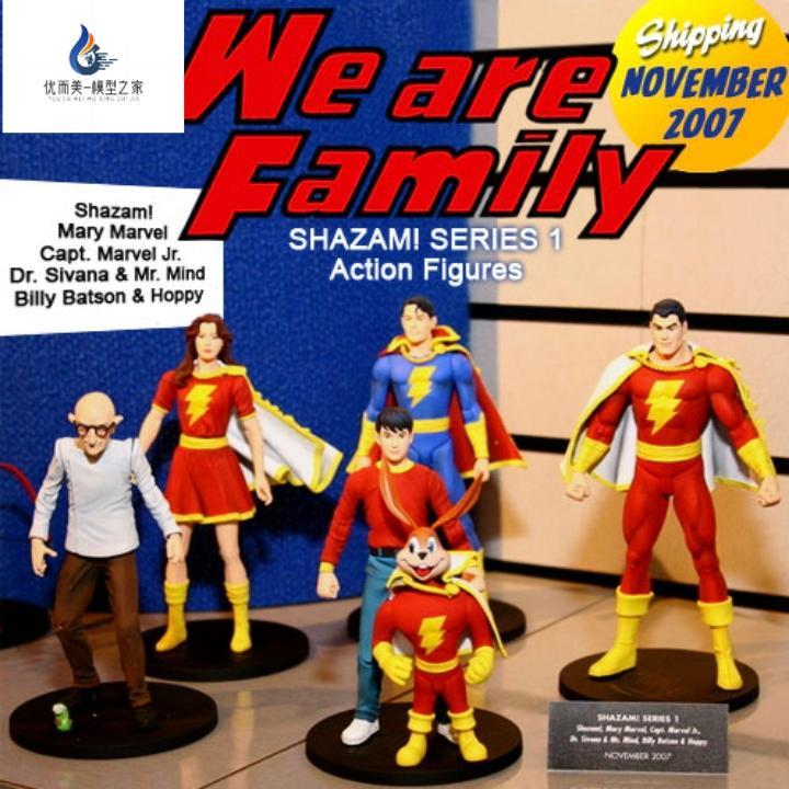 DCD Shazam โดยตรง! Shazan Series 22 ซม.Action Figure Collection โมเดลฟิกเกอร์ของเล่น