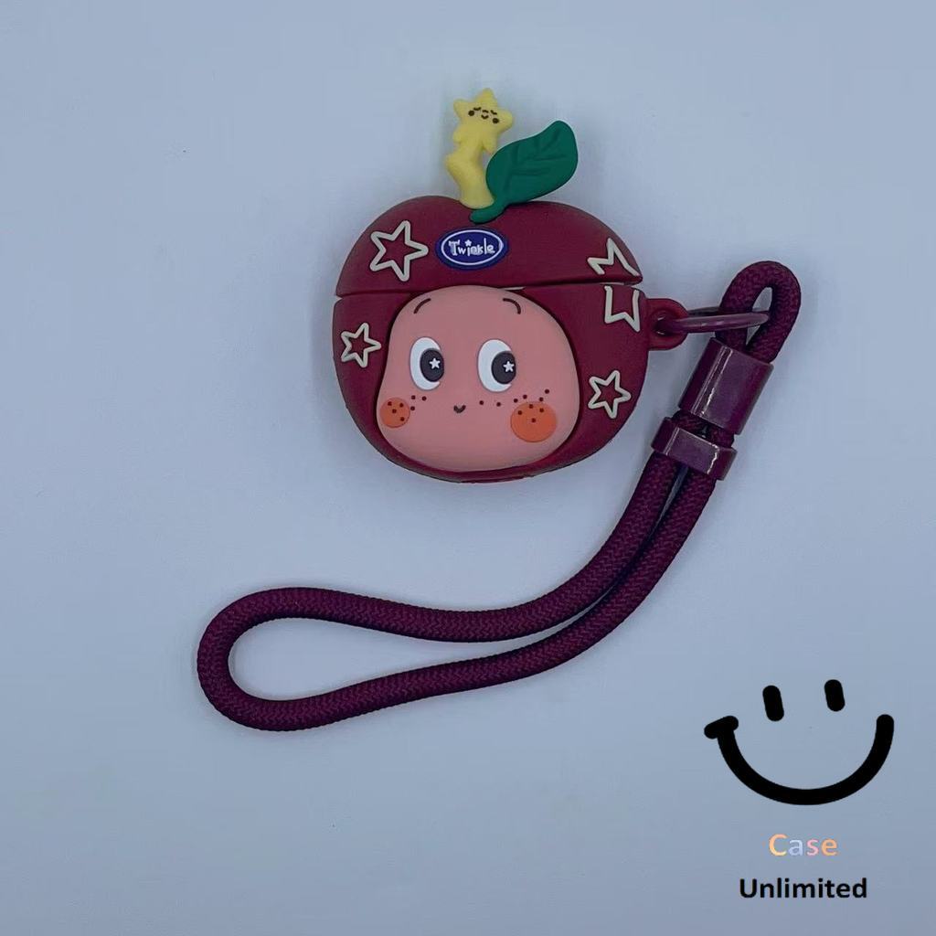 สําหรับ GOOJODOQ J201 J206 J228 J229 เคส Case หูฟัง & Lanyard Creative Freckle สาวรูปแบบ