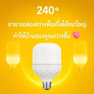 HXdeOoHI ประหยัดค่าไฟทันที! หลอดไฟ LED 35W ฐาน E27 แสงขาวสว่างกว่า เปลี่ยนง่าย ใช้ได้ทั้งในโรงจอดรถ โกดัง และห้องใต้ดิน