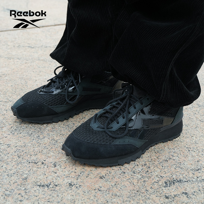 [เสื้อผ้าวิศวกรรม联名]Reebok Rui步方夏男女LX 2200复古跑鞋
