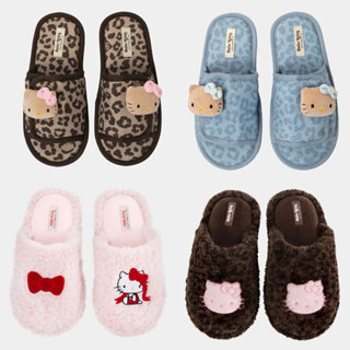 Tbh x Kitty Slippers 25cm. (38-39) / รองเท้าใส่ในบ้าน คิดตี้