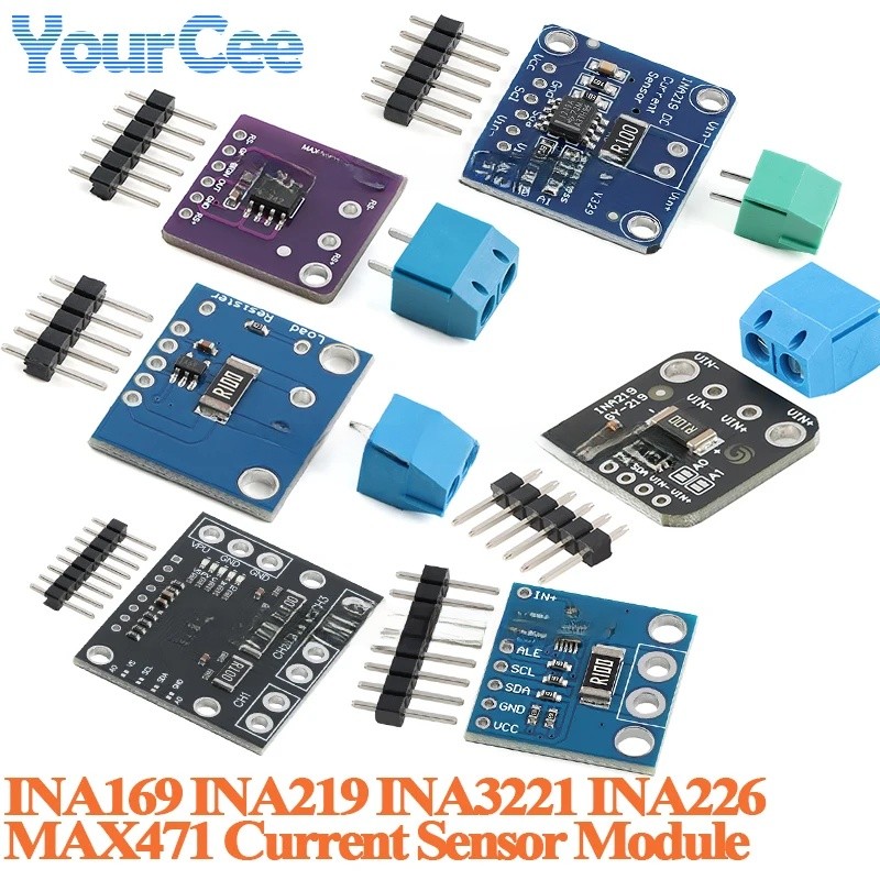 2 ชิ้น/1 ชิ้น GY-219 INA219 Current Sensor โมดูล Power Breakout Board GY219 I2C สําหรับ Arduino INA1