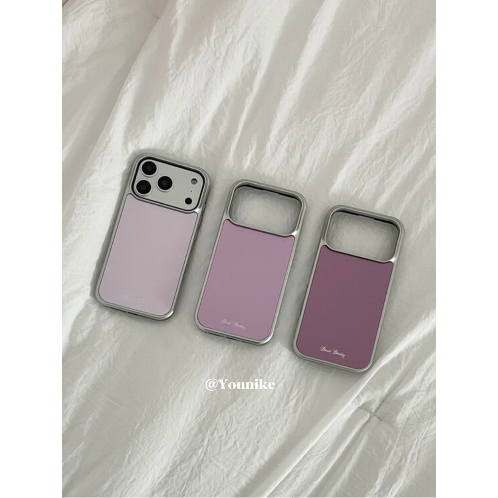 Simple สีชมพูเคสโทรศัพท์ Drop-Resistant สําหรับ iPhone 17 Promax 16 Promax 15 Promax 11 12 13 17 14plus 15plus 16e 16plus 15pro 17air ราคา ถูกที่สุด ดีลบีเคเค รูปภาพหลัก