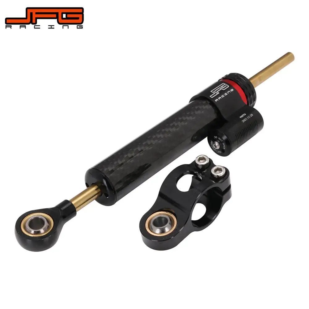 รถจักรยานยนต์ 250 มม.340 มม.ปรับ Damper พวงมาลัย Stabilize สําหรับ YAMAHA MT09 MT07 YZF R1 R6 Z300 Z