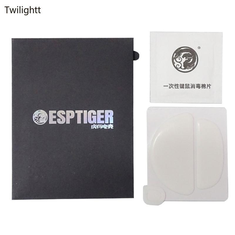 WILI 1 แพ็คเมาส์เท้าเหยียบสําหรับ EndgameGear XM2we เปลี่ยนเมาส์ฟุต Glides โค้งขอบเมาส์ฟุตสติกเกอร์