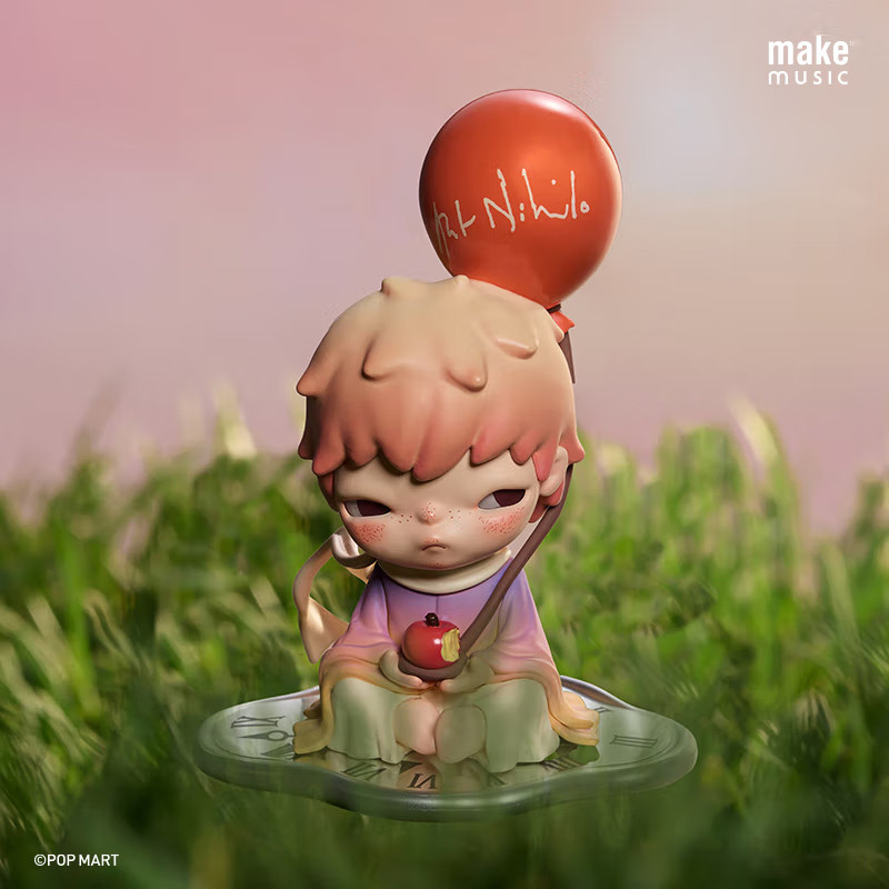 P POP MART POP MART Hirono Hirono Hirono Hirono Swallowzi ขวาหลังจาก Sunset Bad Weather Figure สินค้