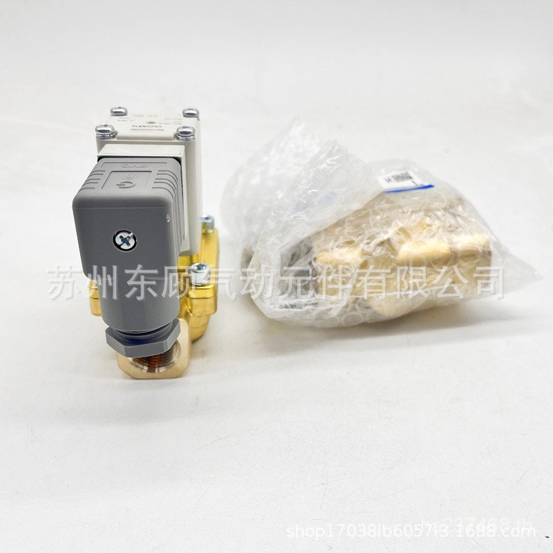 โซลินอยด์วาล์ว SMC สองทาง VXZ240FG จัดหาสต็อกพร้อมสองทาง TQIS