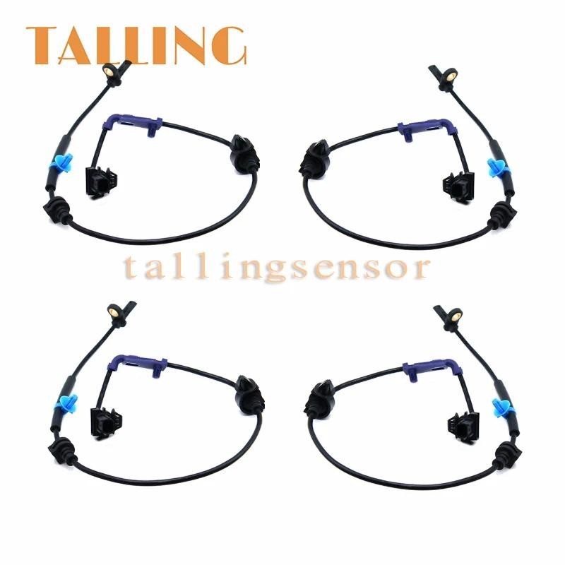 4PCS 57450-T1E-G01 เซ็นเซอร์ความเร็วล้อ ABS ด้านหน้าด้านหลังสําหรับ Honda CR-V 2014-2016 57455-T1E-G
