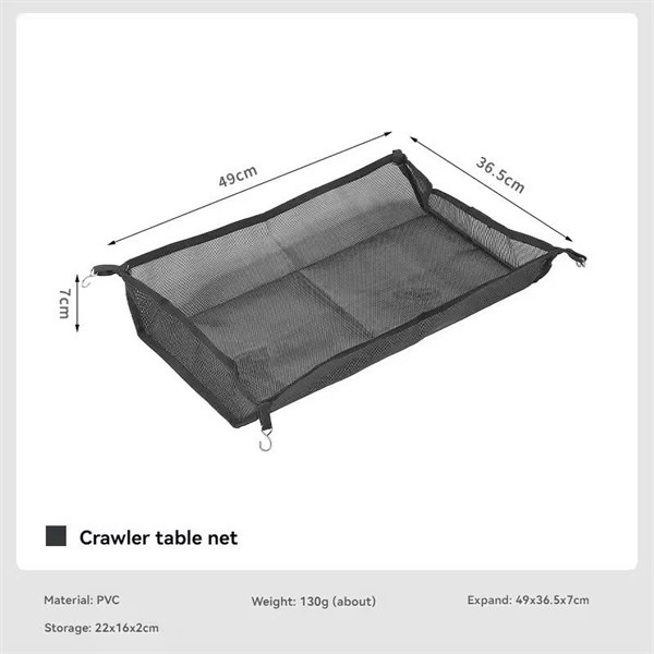 Campingmoon TX-W อุปกรณ์เสริมตาข่ายแขวนโต๊ะพับสําหรับ Campingmoon BKT-80 / BKT-160 โต๊ะอลูมิเนียม