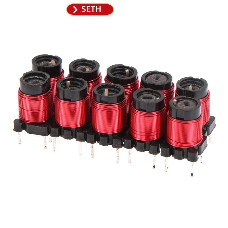 SETH 10 ชิ้น 50 ครั้ง 13uh-34uH ปรับความถี่สูง Ferrite Core ตัวเหนี่ยวนําปรับความถี่สูง Ferrite Core