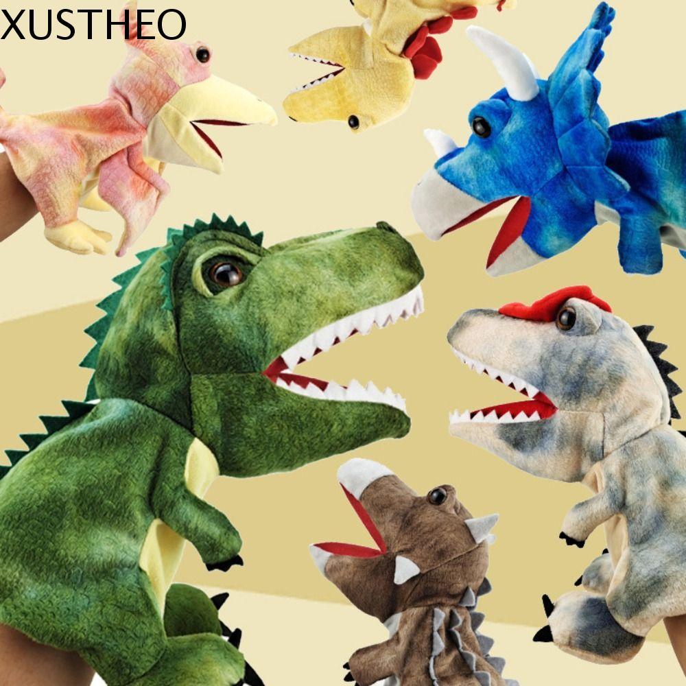 XUSTHEO Tyrannosaurus Rex Plush Toy Story บอกตุ๊กตาสร้างสรรค์เด็กของขวัญมาพร้อมกับของเล่นตุ๊กตาน่ารั