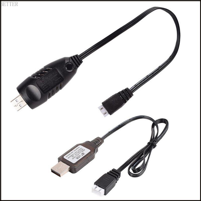 BETT 7 4v Charger XH-3P 2S Lipo Li-ion ไฟฟ้า RC ของเล่นเครื่องบินรถ Drone สําหรับถัง 20001000 500 7 