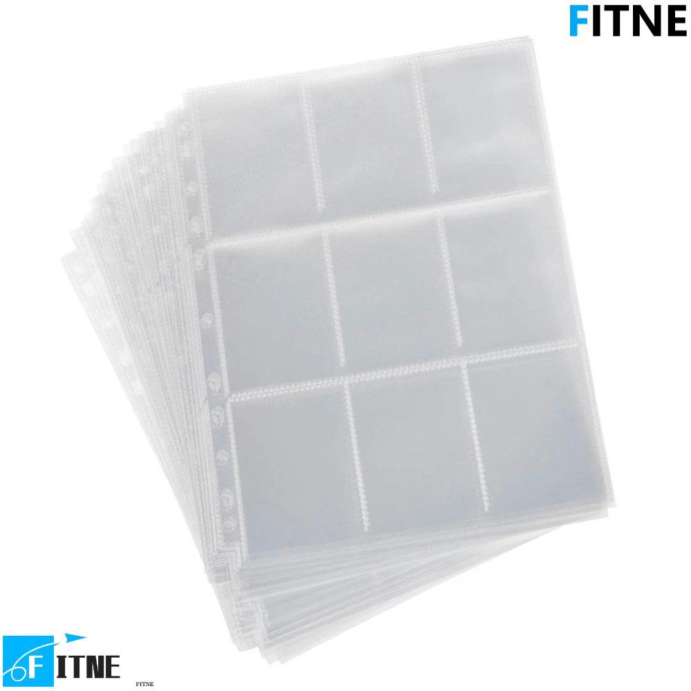 FITNE Card Storage Wallets Photo Albums Card Holder Card Stock Album หน้าสําหรับ Home Collection Gam