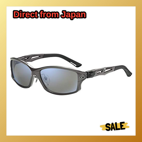 Zeque Stelth F-1930 TALEX Polarized  Sunglasses Gunmetal Blue Mirror  Direct From Japan