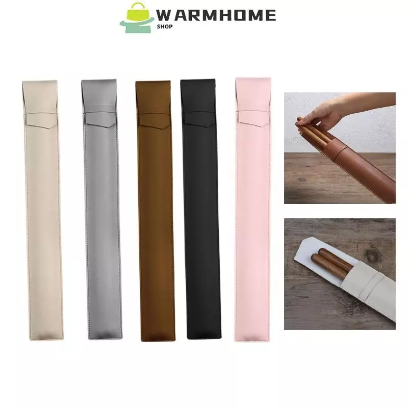 Warm Drumstick ป้องกันกรณี PU หนัง Drumsticks กระเป๋ากันน้ํากลอง Stick กระเป๋าเครื่องเคาะเครื่องมือ Accesso