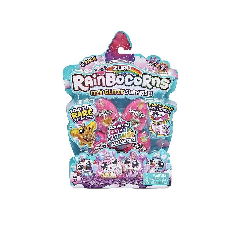 United Pacific Designs 9240TQ1: Zuru Rainbocorns 4Pk Itzy Glitzy Surprise Series 2 PX6I