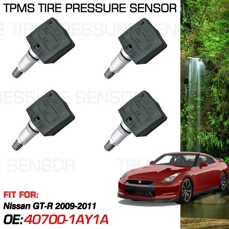 1/4Pcs ABS Sensor สําหรับ Nissan GT-R GTR R35 2009 2010 2011 อุปกรณ์เสริม 315 MHz ความดันยางเซนเซอร์