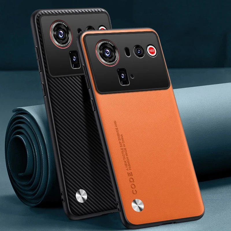 หรูหรา PU หนังสําหรับ Nubia Z80 Ultra 5G ปกหลังซิลิโคนกันกระแทกป้องกันเคสโทรศัพท์สําหรับ ZTE Nubia Z