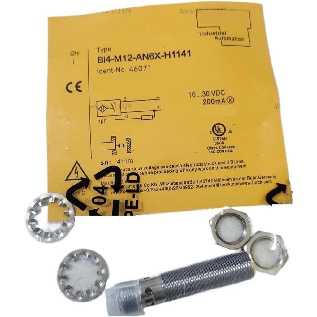 BI4-M12-AP6X-H1141 BI4-M12-AN6X-H1141 Proximity Switch Sensor(BI4-M12-AN6X-H1141)