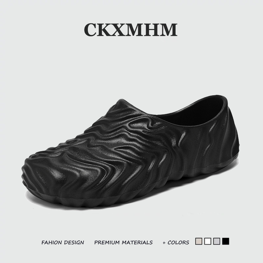 CKXMHM 38-45 Mens Hole Shoes Mens Sandals Beach Shoes EVA Hole Shoes