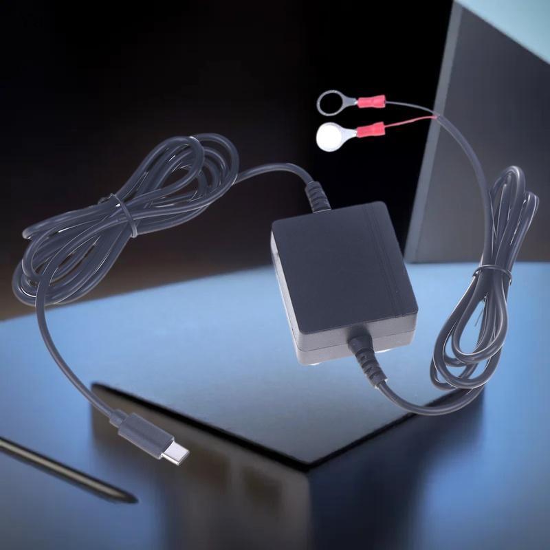 Yabijojojo 1/2/3PCS GPS Tracker Charger ประเภท C สําหรับ TK905 TK915 TK905B Charger รถสําหรับ TK102B