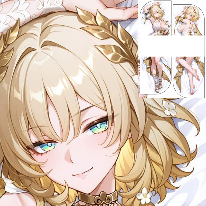Honkai: Star Rail Aglaea อะนิเมะ Dakimakura หมอนพิมพ์สองด้านหมอนขนาดชีวิต
